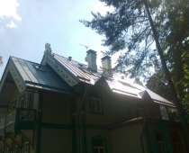 Конструкция крыши. Z.Meierovica g.1. Юрмала. 2011.г.